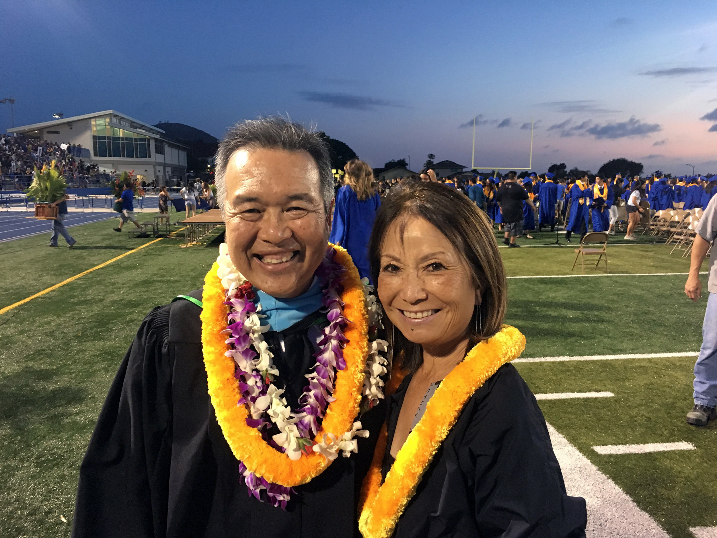 KYA's CEO, Carol Torigoe invited to and honored at the Kaiser High School Class of 2019 Graduation Ceremony.