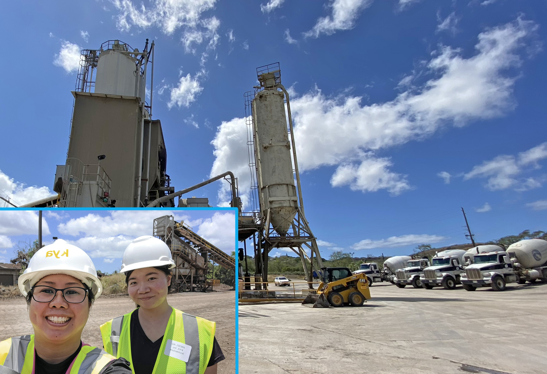 KYAers attend Hawaiian Cement Plant Tour in Halawa provided by Masonry Institute of Hawaii and Hawaiian Cement.