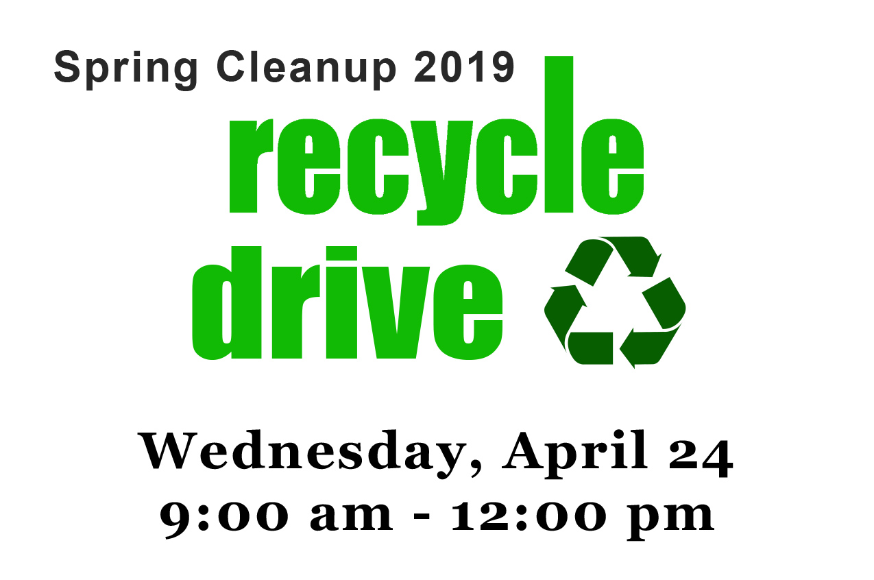 2019 Spring Recycle Drive - Video